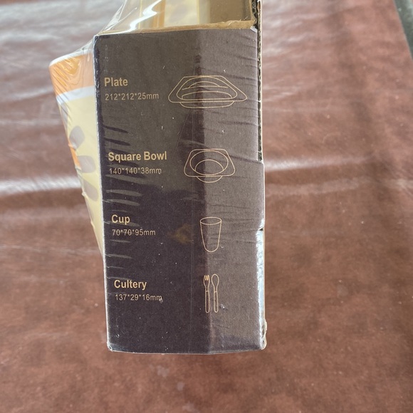 BambooWare Kids Set - Lion Dinner Set - Picture 2 of 3